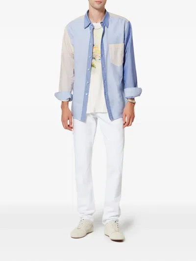 Isabel Marant Nathael Chest-pocket Shirt In Black