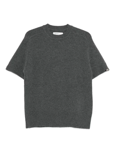 Extreme Cashmere Nº454 Scott Top In Gray
