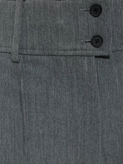 Allsaints Buttoned Trousers In Gray