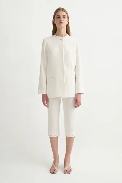 The Posse Effi Jacket In White