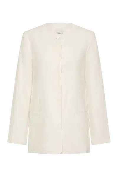 The Posse Effi Jacket In White