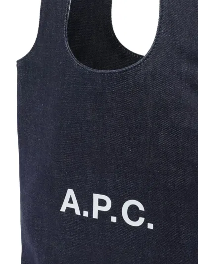 Apc A.p.c. Mini Tote Bag Ninon In Black