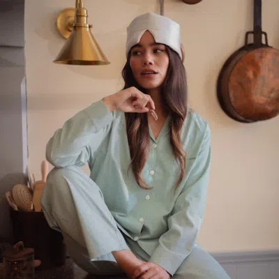 Dore & Rose Long Premium Striped Pj Set