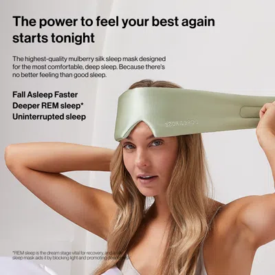 Dore & Rose Deep Sleep Mask In Green