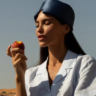 Dore & Rose Deep Sleep Mask In Blue