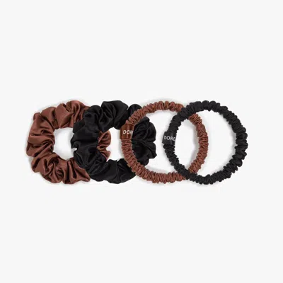 Dore & Rose Premium Scrunchies In Multi