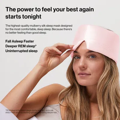 Dore & Rose Deep Sleep Mask In Pink