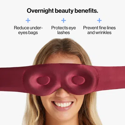 Dore & Rose Aura Sleep Mask In Red