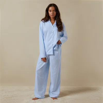 Dore & Rose Long Premium Striped Pj Set