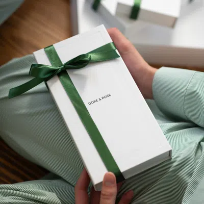 Dore & Rose Long Premium Striped Pj Set