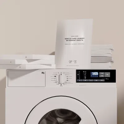Dore & Rose Gentle Care Laundry Detergent Strips In White