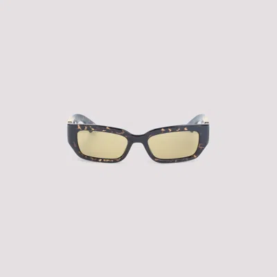 Bottega Veneta Rectangular Sunglasses Dash In Green