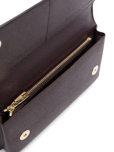 Dolce & Gabbana Structured Phone Bag With Textured Finish