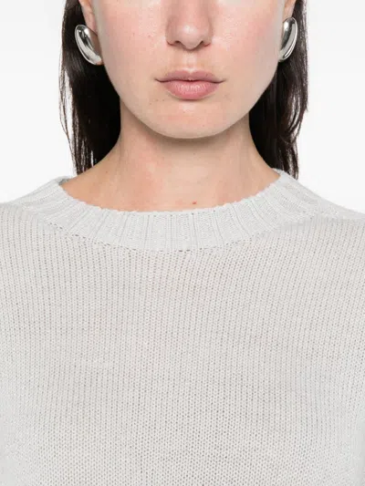Fabiana Filippi Wool Blend Sweater In White
