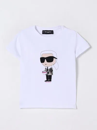 Karl Lagerfeld T-shirt  Kids Kids Color White In White
