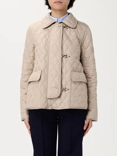 Fay Jacket  Woman Color Beige In Neutral