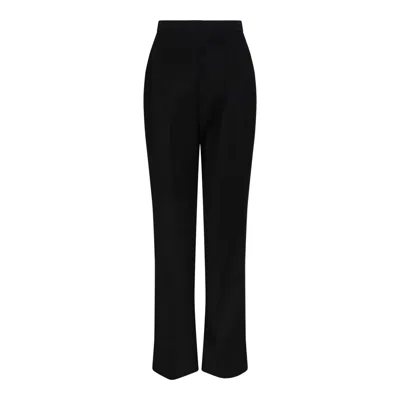 Givenchy Black Wool Trousers In Black
