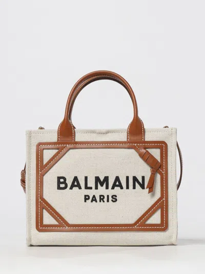 Balmain Shoulder Bag  Woman Color Brown In Brown