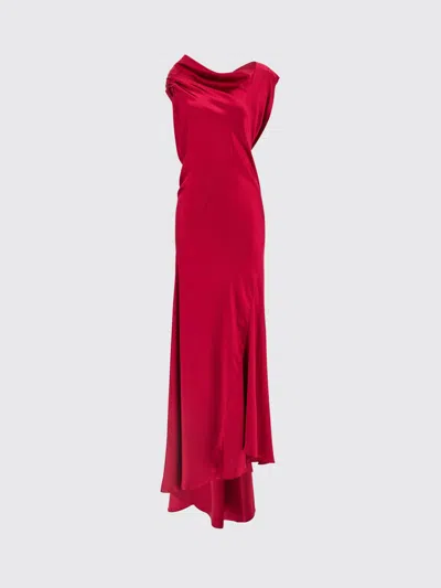 Alberta Ferretti Dress  Woman Color Fuchsia In Red