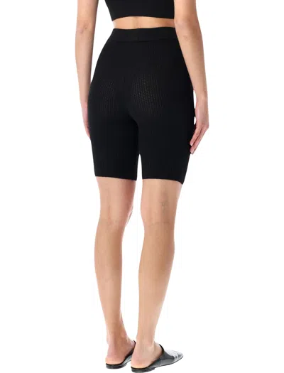 Essentials Waffle Biker Short In Brown