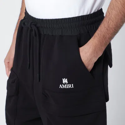 Amiri Cotton Blend Cargo Shorts Large Pockets In Multi