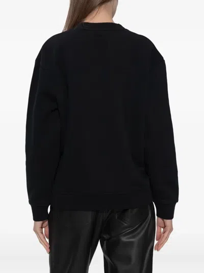 Allsaints Sprinkle Logo Sweatshirt In Black