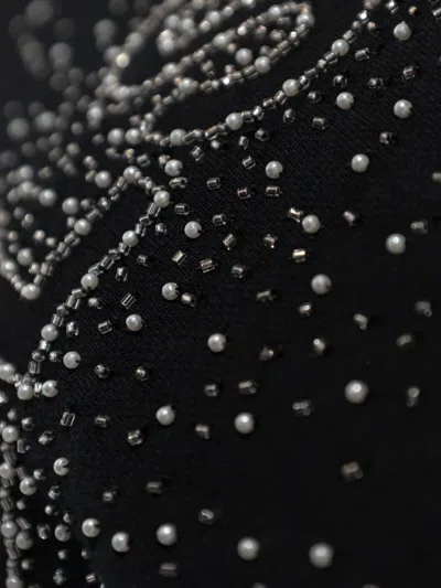 Allsaints Sprinkle Logo Sweatshirt In Black