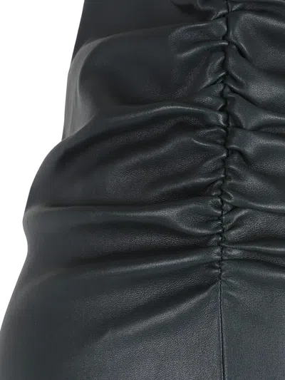 Stouls Oona Ruched Midi Skirt In Green