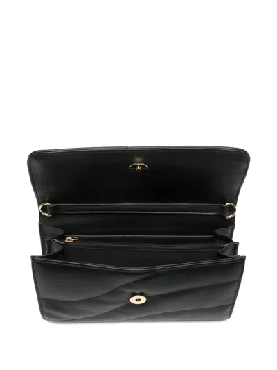 Marc Ellis Glow Clutch Bag In Black