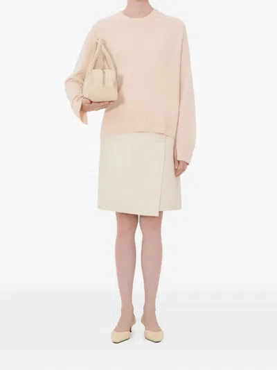 Loulou De Saison Anton Crew-neck Sweater In Neutral