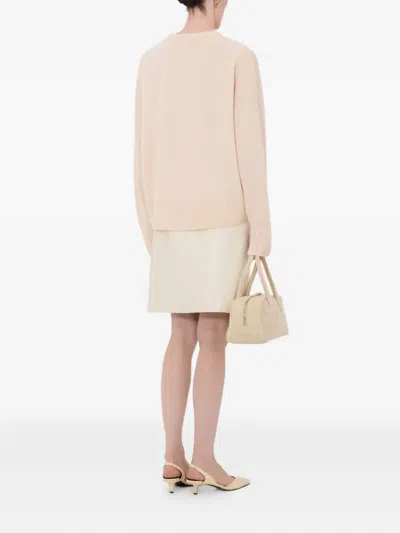 Loulou De Saison Anton Crew-neck Sweater In Neutral
