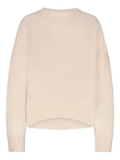 Loulou De Saison Anton Crew-neck Sweater In Neutral