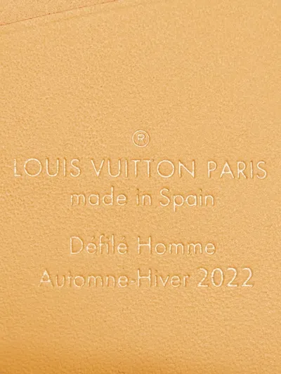 Pre-owned Louis Vuitton Leather Pocket Organiser In Brown