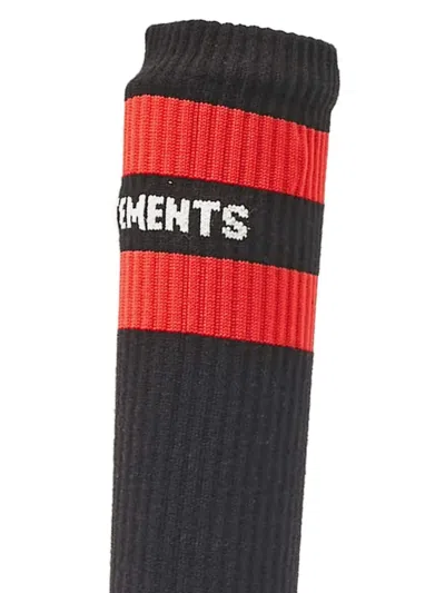 Pre-owned Vetements 90mm Sock Runner Boots In Black