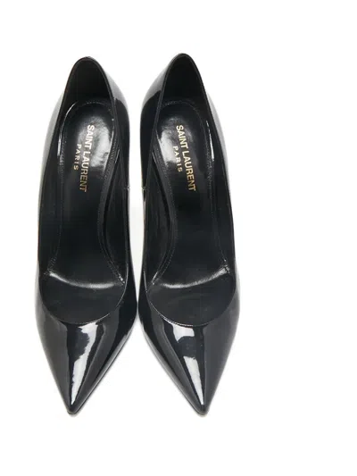 Pre-owned Saint Laurent Opyum Pointed-toe Pumps In Black