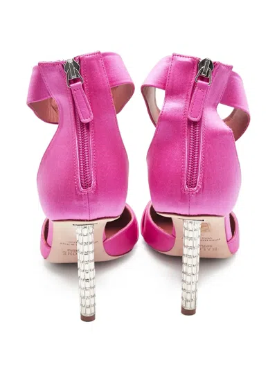 Pre-owned Malone Souliers  X Emily In Paris 100mm Camille Pumps In Pink