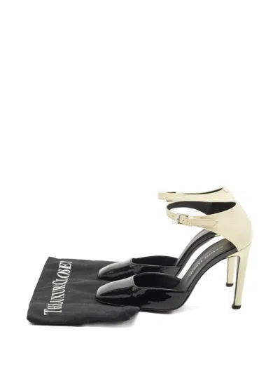 Pre-owned Giuseppe Zanotti Leandra Square-toe Pumps In Black