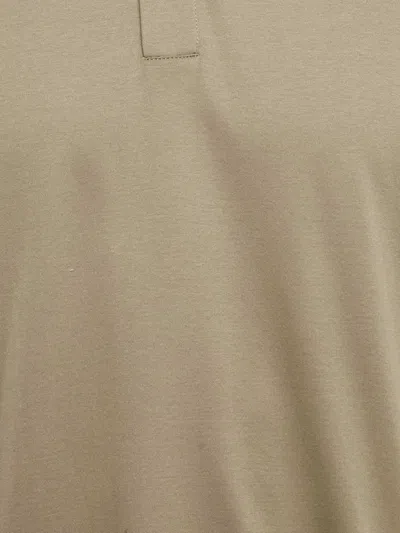 Pre-owned Hugo Boss Jersey Buttoned Polo Shirt In Gray