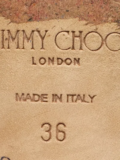 Pre-owned Jimmy Choo Gemma Slingback Pointed-toe Suede Pumps In Blue