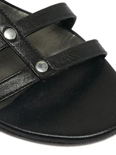 Pre-owned Stuart Weitzman Gladiator Sandals In Black