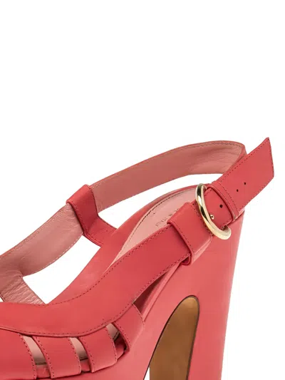 Pre-owned Sergio Rossi Vintage 526203 Red