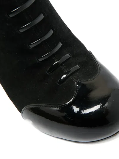 Pre-owned Louis Vuitton Block-heel Ankle Boots In Black