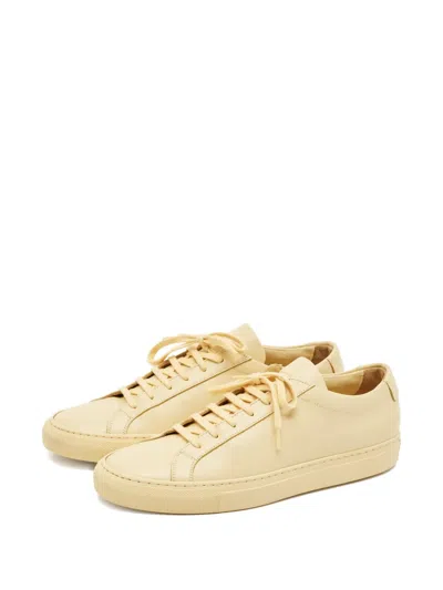 Pre-owned Common Projects Achilles Leather Sneakers In Neutral