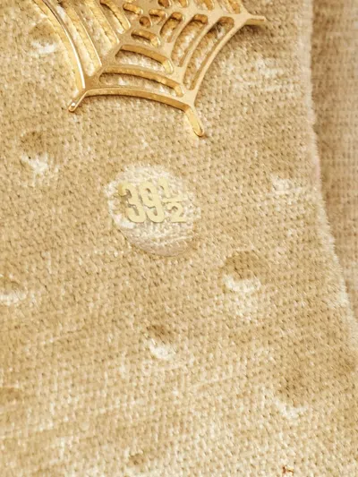 Pre-owned Charlotte Olympia 2024 150mm Dolly Platform Pumps In Gold