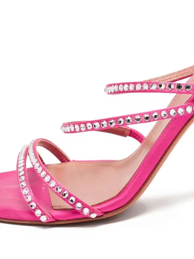 Pre-owned Amina Muaddi 1153553 Pink