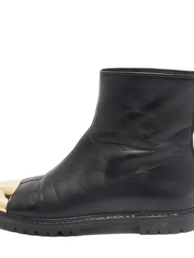 Pre-owned Giuseppe Zanotti Vintage 2024 Leather Boots In Black