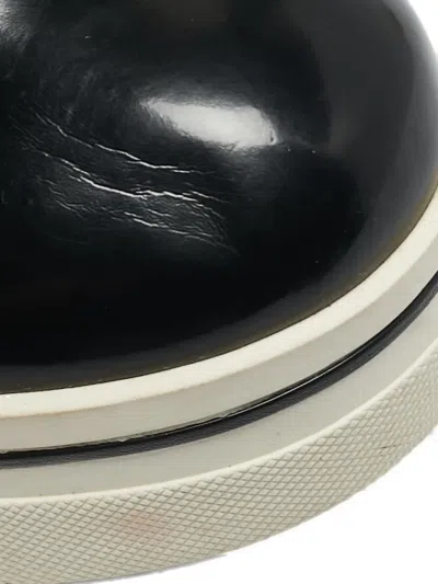 Pre-owned Stella Mccartney Platform Chain-link Slip-on Shoes In Black