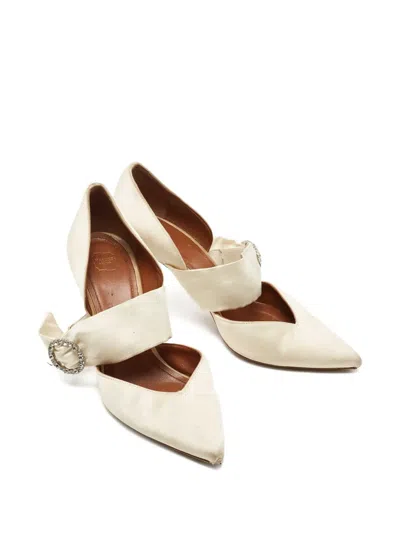 Pre-owned Malone Souliers 821783 White