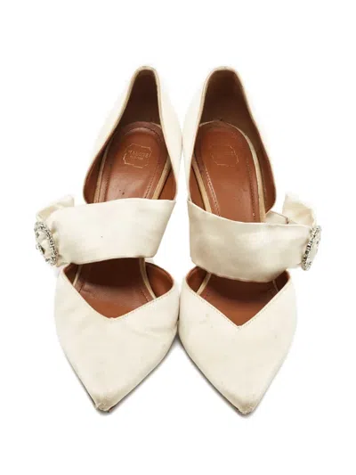 Pre-owned Malone Souliers 821783 White