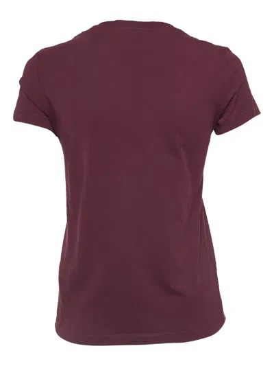 Pre-owned Kenzo Logo-print T-shirt In Red